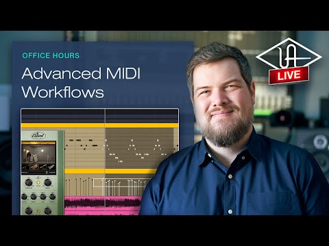 UA Office Hours #102 - Advanced MIDI Workflows & Editing in LUNA (+ Capitol Chambers Deep Dive)