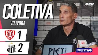COLETIVA VOJVODA | AO VIVO | Noroeste x Santos - Paulistão 2026