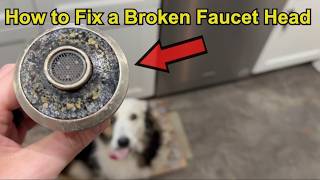 Need to replace a faucet sprayer head (EASY INSTALL)