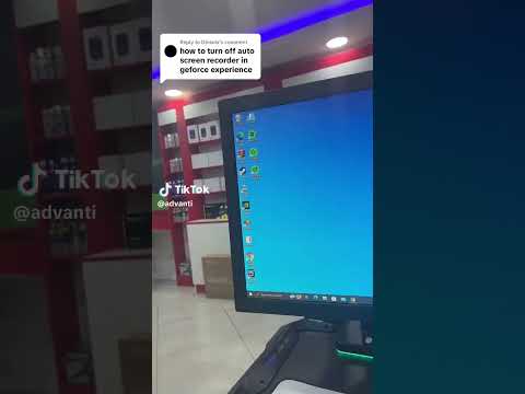 This is how to turn off Auto Record in GeForce Experience! 👋👍