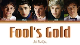 One Direction - Fool&#39;s Gold Lyrics (Color Coded Lyrics)