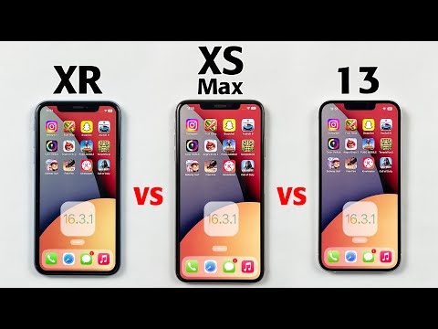 iPhone XR vs XS Max vs iPhone 13 SPEED TEST in 2023 After iOS 16.3.1- Ultimate Real World Speed Test