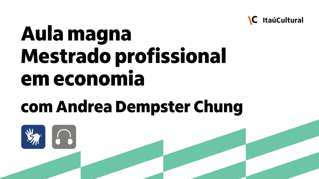 Aula magna "Inovação, diversidade e inclusão nas indústrias culturais e criativas" [em português]