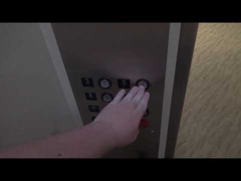 INCREDIBLE MOTOR on Partially Modded Otis Traction Elevator at Wells Fargo Building in Cheyenne, WY