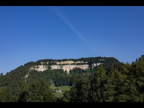 Wander in Solothurn Holzweg Thal - Ruine Neu-Falkenstein -  Felsweg auf den Roggen – Roggenflue