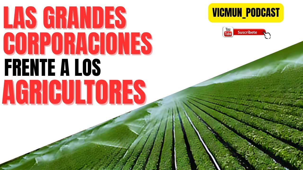 Agriculture and livestock farming in the hands of large corporations