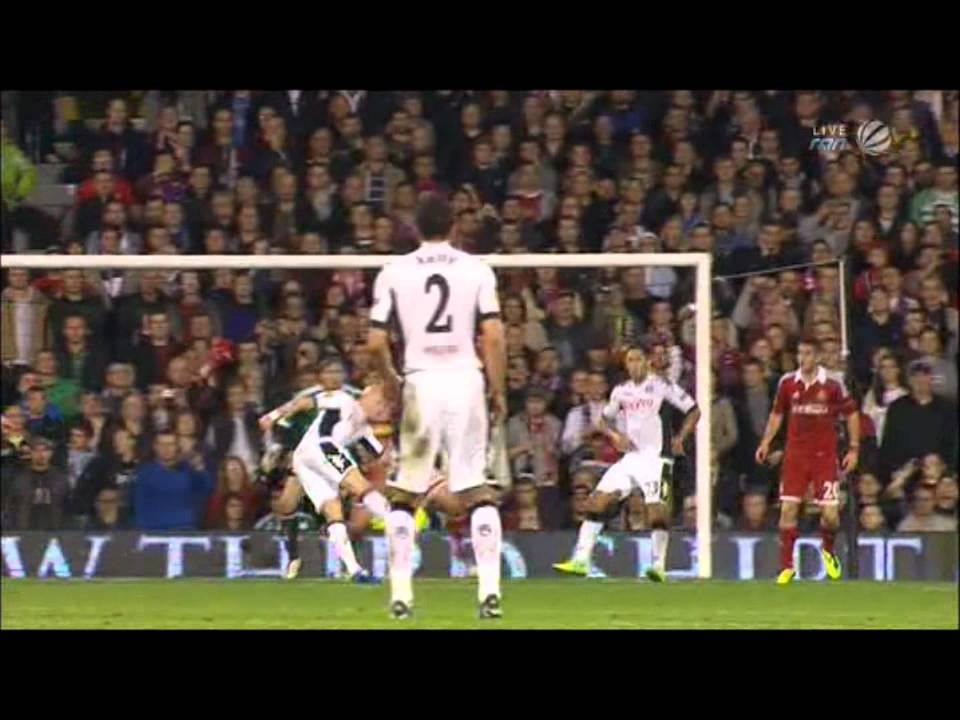 Traumtor von / Fantastic goal by Andrew Johnson