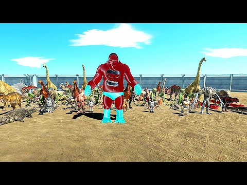 New Goro Hulk Vs All Units ARBS - Animal Revolt Battle Simulator