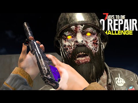 Really, Really Bad Timing... | 7 Days to Die - NO REPAIR CHALLENGE (Ep 24)