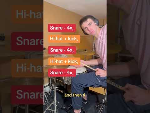 So spielst du 2 COOLE Drum-Fills🤩 #drums