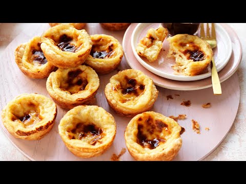 Portuguese Custard Tarts Recipe from scratch