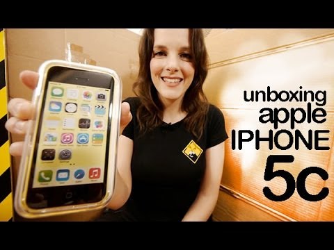 Apple iPhone 5c unboxing