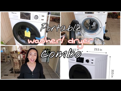 PORTABLE MAGIC CHEF WASHER/DRYER COMBO | BEST PORTABLE WASHER/DRYER COMBO