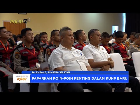 POLDA SUMATRA SELATAN WAKAPOLDA HADIRI PENYULUHAN HUKUM OLEH DIVKUM POLRI