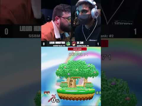 HOW DID HUNGRYBOX GET THIS REST EDGE GUARD ON ZAIN #melee #smashbros