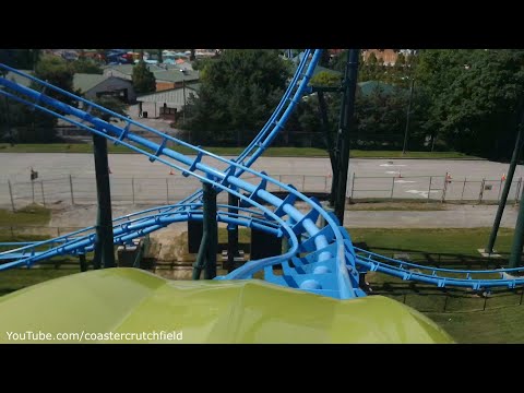 Front row point of view footage of Lightning Run