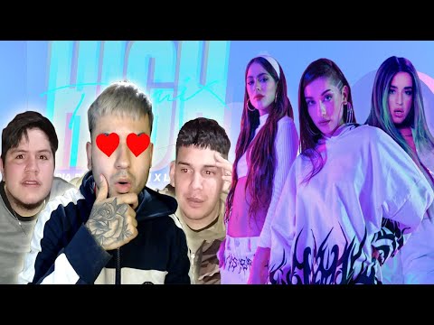Maria Becerra x TINI x Lola Indigo - High Remix (REACCION)