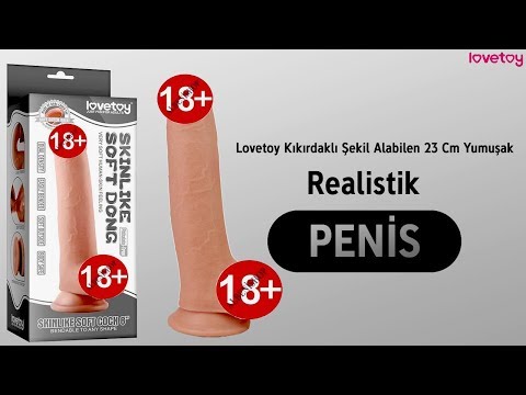 Lovetoy Kıkırdaklı Şekil Alabilen 23 cm Yumuşak Realistik Penis