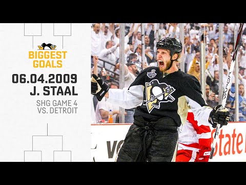 Jordan Staal's Short-Handed Goal Against Detroit in the Final | Biggest Goals in Penguins History