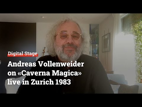 Andreas on «Caverna Magica» live in Zurich in 1983