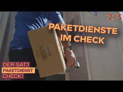 Paket-Wettrennen: DHL, Hermes, UPS & Co. – Wer ist am schnellsten? | 2/3 | SAT.1 Paketdienst-Check!