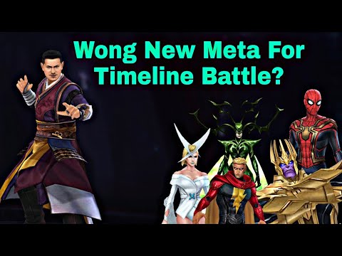 Wong T3 Timeline Battle Guide With New Uniform And Obelisk - Marvel Future Fight
