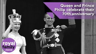 Queen and Prince Philip celebrate their 70th anniversary
