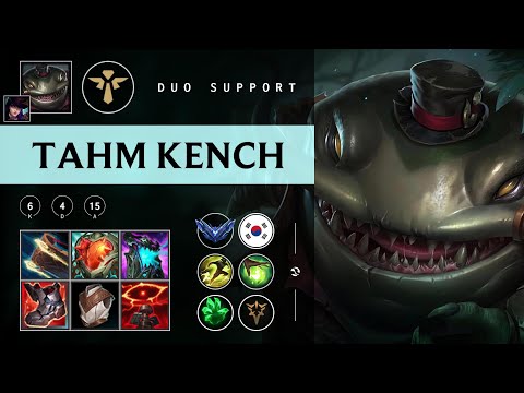 Tahm Kench Support vs Pyke - KR Diamond Patch 25.24