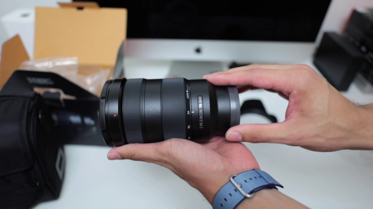 Sony FE 24-70mm F2.8 GM Unboxing
