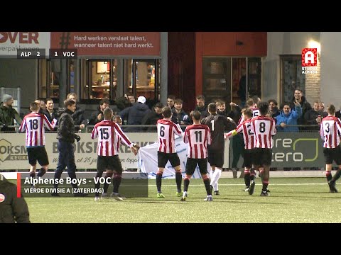Samenvatting Alphense Boys - VOC (zaterdag 11 maart)