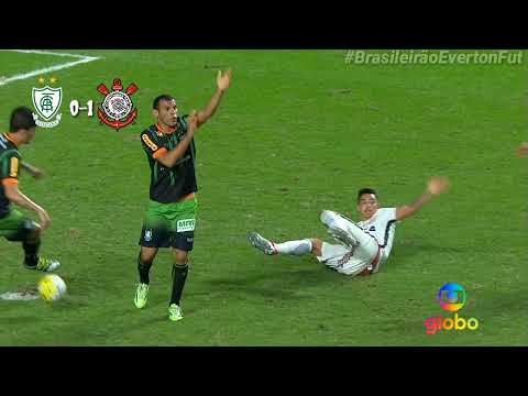 Gols: América MG 0x2 Corinthians - Brasileirão 2016 (Globo SP)