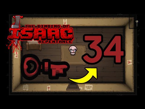 The Secret of "34" - How to unlock Tainted Characters in Repentance!
