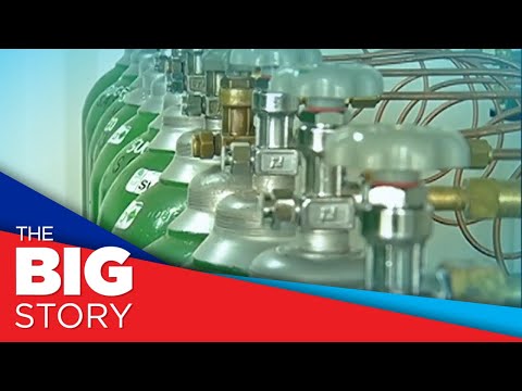 Manila COVID-19 field hospital increases oxygen tank supply