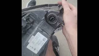 Tesla Headlight Bulb Replacement Water Condensation Part 1 of 3.