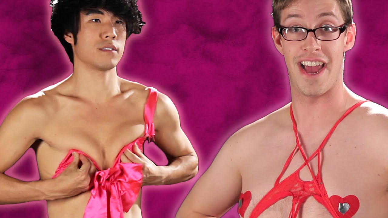 The Try Guys Try Valentine's Day Lingerie