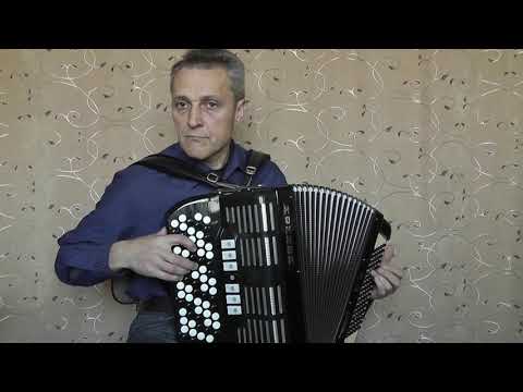 Klangprobe Knopf - Akkordeon Hohner FORTUNA  "unter dem Himmel von Paris"