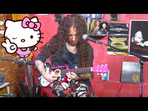 Marty Friedman Plays Hello Kitty Guitar Serenade