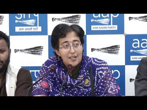 AAP Leader Atishi Briefs Media on BJP Councillor Abusing and Assaulting AAP's MCD LOP