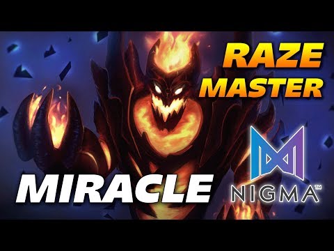 Miracle Shadow Fiend Raze Master - Dota 2 Pro Gameplay
