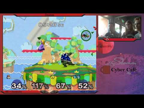 Cafe Melee 12 Doubles -  BB + Slowpoke vs Rick + Wasp