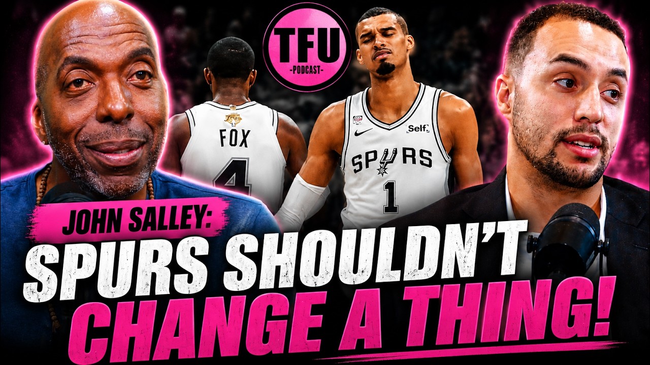 John Salley Doesn't Think the San Antonio Spurs Should Make Changes After Their Finals Loss