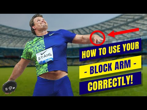 HOW TO USE BLOCK ARM | DISCUS THROW AND SHOT PUT