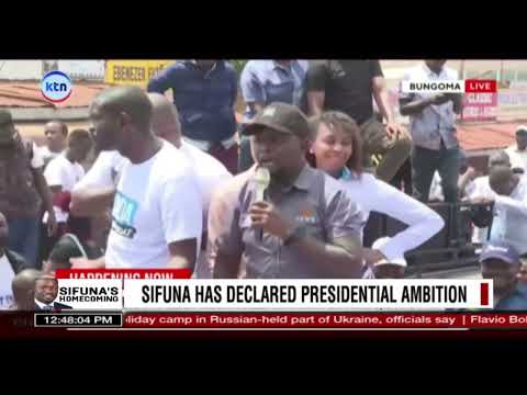 "Pesa ikiletwa mkule, lakini kura mnapigia Sifuna" Natembeya says