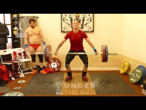 England men's CWG training camp; Morning snatch session