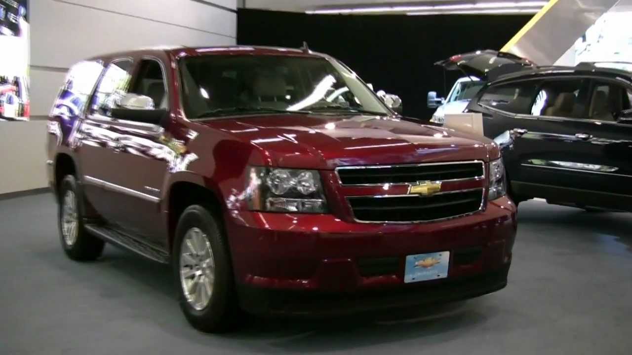 2012 Chevrolet Tahoe Hybrid Exterior and Interior at 2012 ...