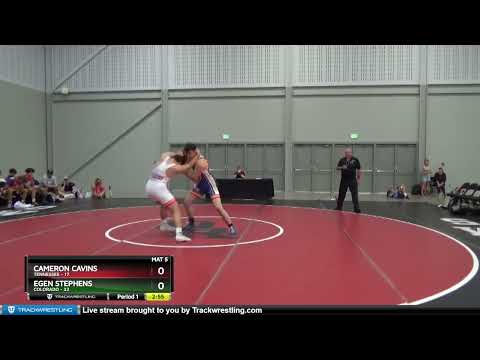 195 Lbs Round 3 (8 Team) - Cameron Cavins, Tennessee Vs Egen Stephens, Colorado 1622