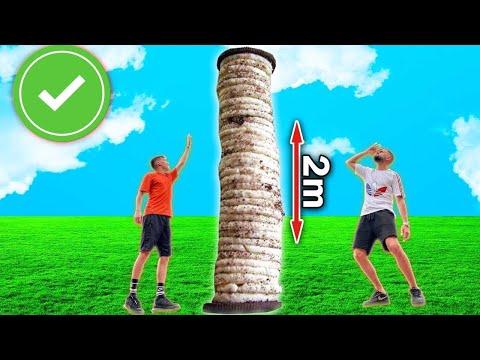 Am facut cel mai inalt Biscuit OREO ! *Cartea Recordurilor*