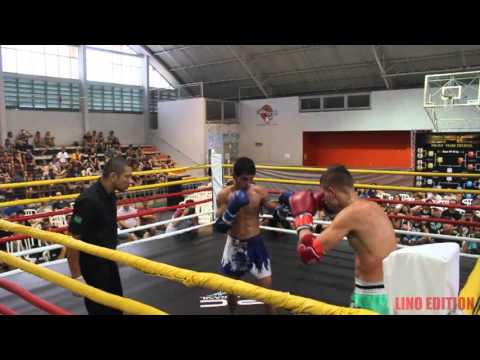 1º Epic Muaythai Brasil - Diego Lara (Goes Team) x Luiz Afonso (King Thai) 55Kg.
