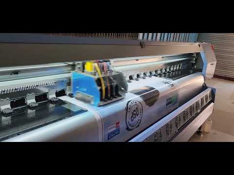 Konica Minolta C8 512i Negative Pressure Flex Printing Machine at