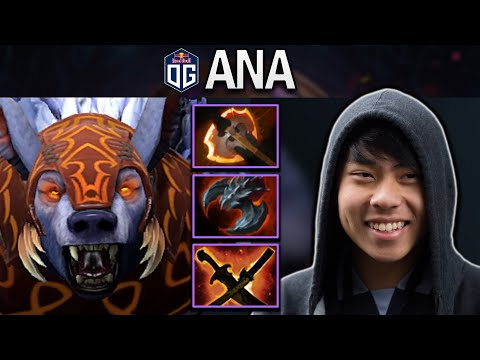 OG.ANA URSA BEING CARRIED - DOTA 2 7.27 GAMEPLAY